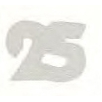 Mylar Shapes Number 25 (5")